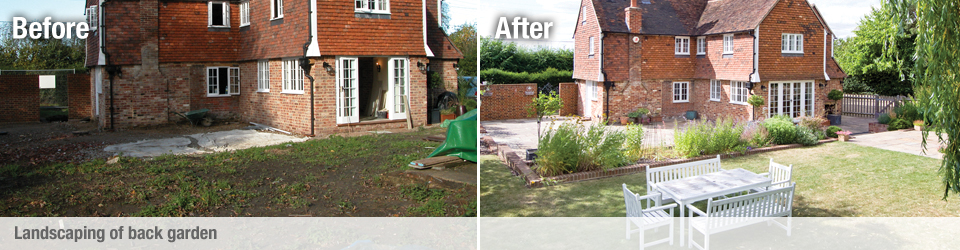 bush road back garden